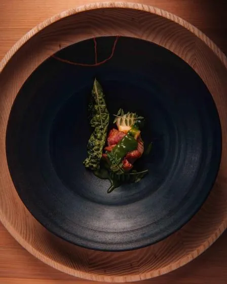 Endo at the Rotunda, Omakase · London. Photographed by Food Story Media.